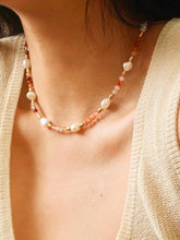 Load image into Gallery viewer, Pearl and Beaded Necklace