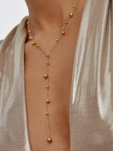 Load image into Gallery viewer, Beaded Y Necklace