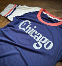 Load image into Gallery viewer, Chicago Vintage Ringer Tee