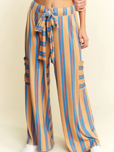 Load image into Gallery viewer, Golden Hour Striped Pants