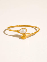 Load image into Gallery viewer, Open Cuff Stone Bracelet
