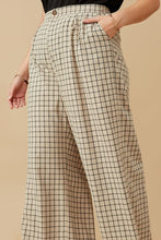 Load image into Gallery viewer, Wide Leg Checkered Pants
