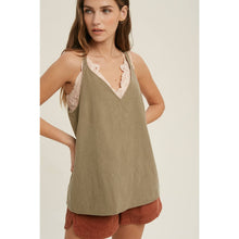 Load image into Gallery viewer, Olive Drift Tank
