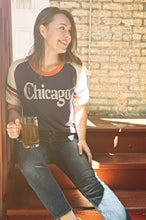 Load image into Gallery viewer, Chicago Vintage Ringer Tee
