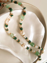 Load image into Gallery viewer, Pearl and Beaded Necklace
