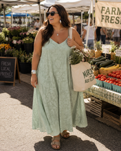 Load image into Gallery viewer, Sage Ease Maxi Dress
