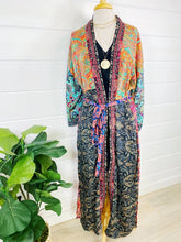 Load image into Gallery viewer, Kaleidoscope Dreams Silk Kimono - Long
